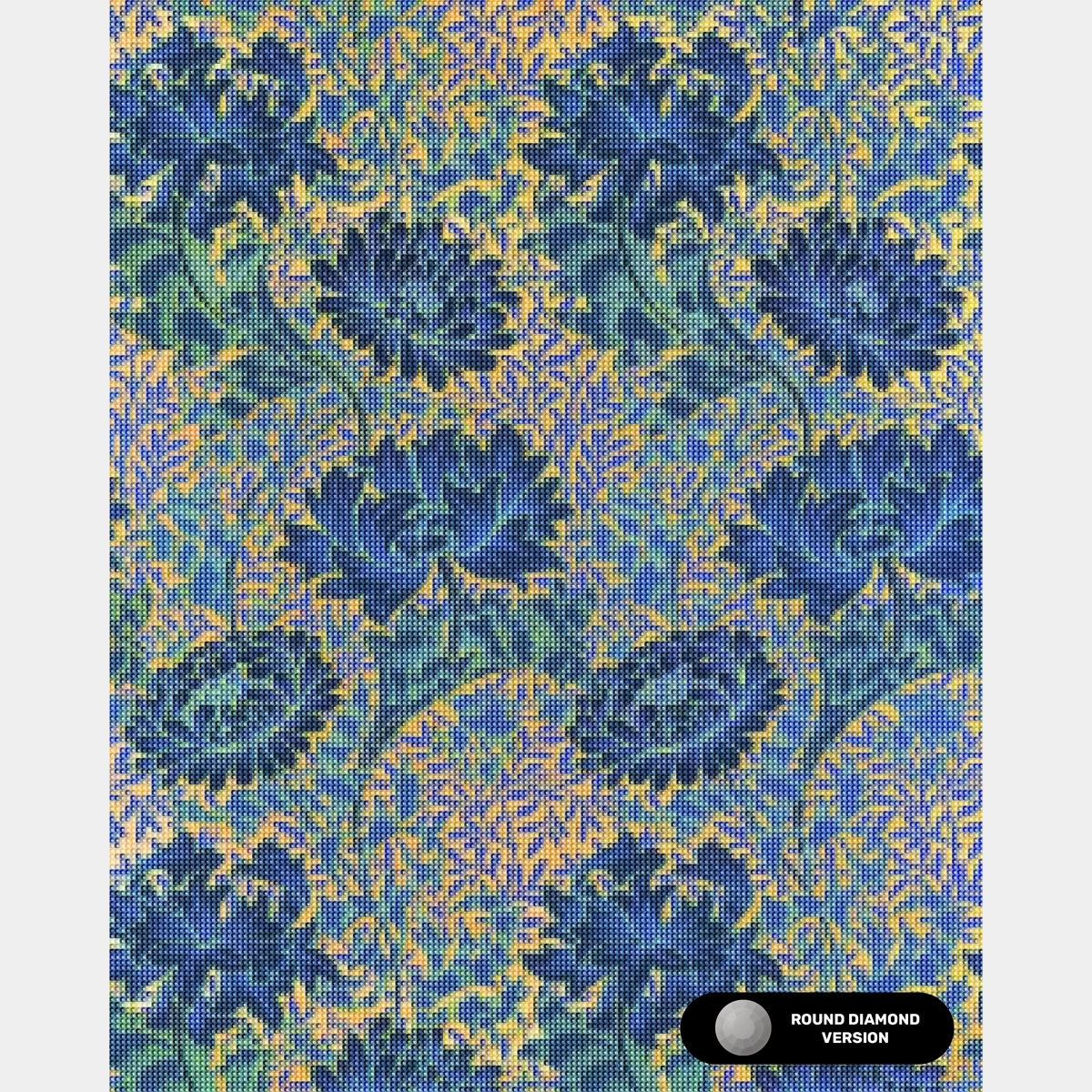 Crisantemo - Pittura diamante