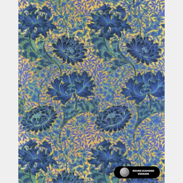 Crisantemo - Pittura diamante