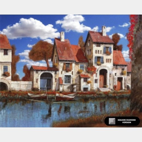 La Cascina sul Lago - Diamond Painting