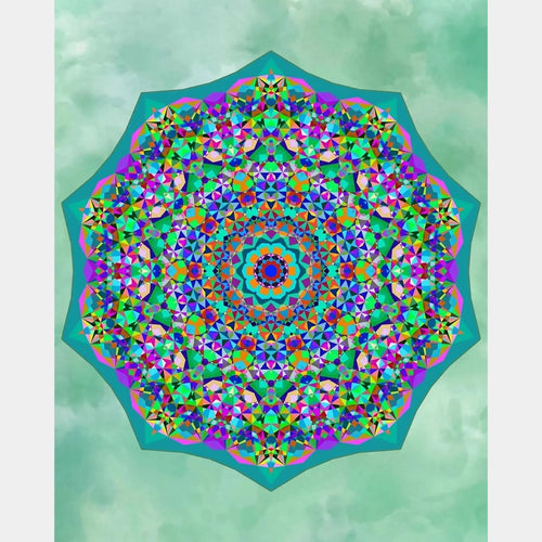 Aceptación - Kit de pintura de diamantes