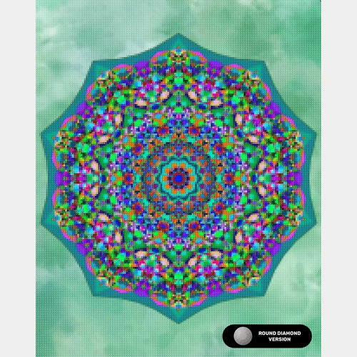 Aceptación - Kit de pintura de diamantes