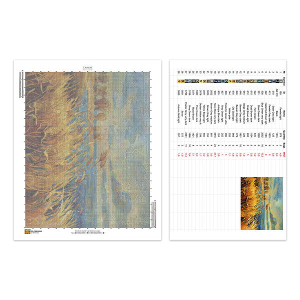 Golden Fields - Diamond Painting - Standard Size