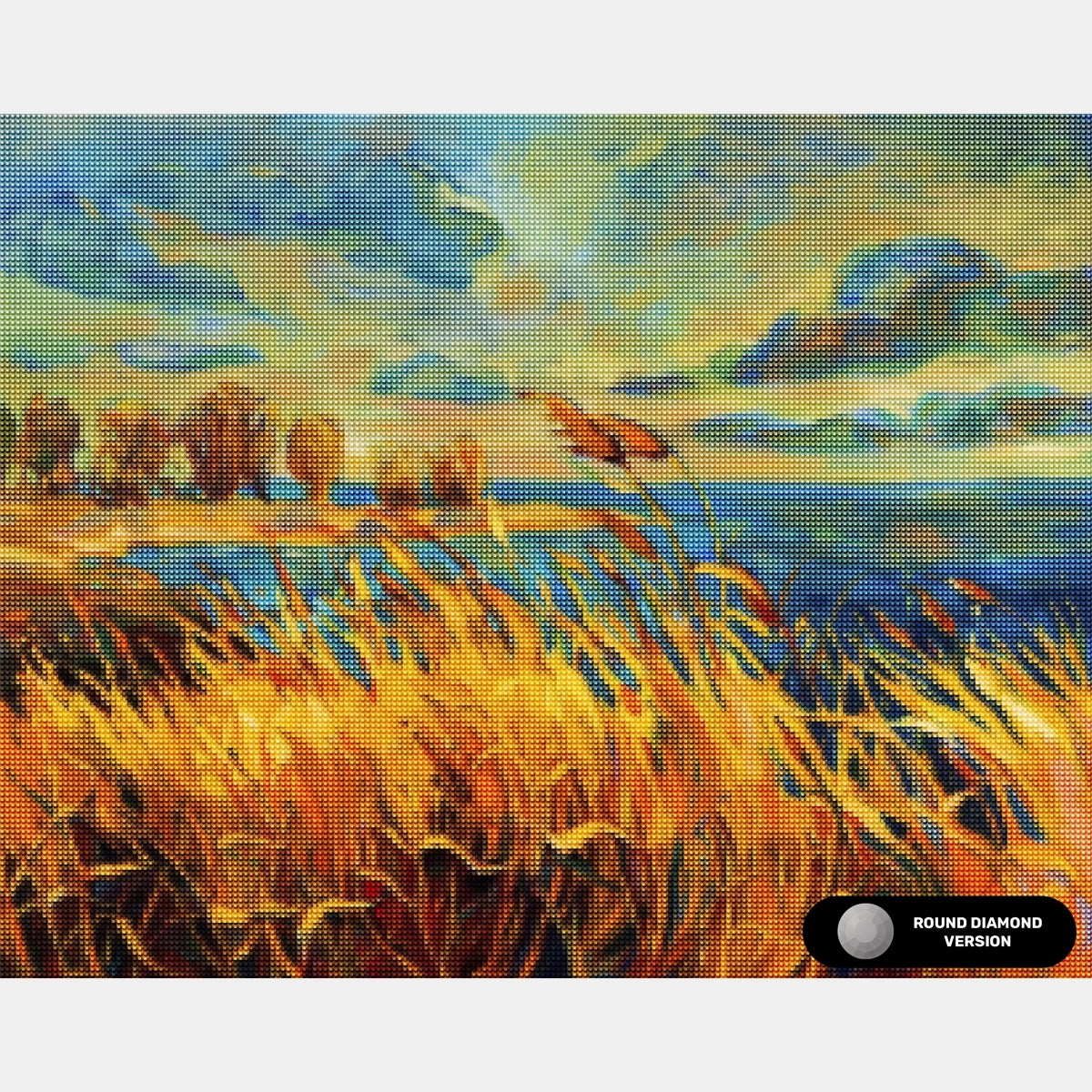 Golden Fields - Diamond Painting - Standard Size