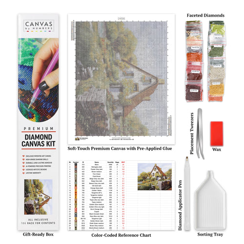Cabin - Diamond Painting - Large