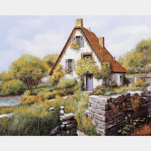 Cabin - Diamond Painting - Large