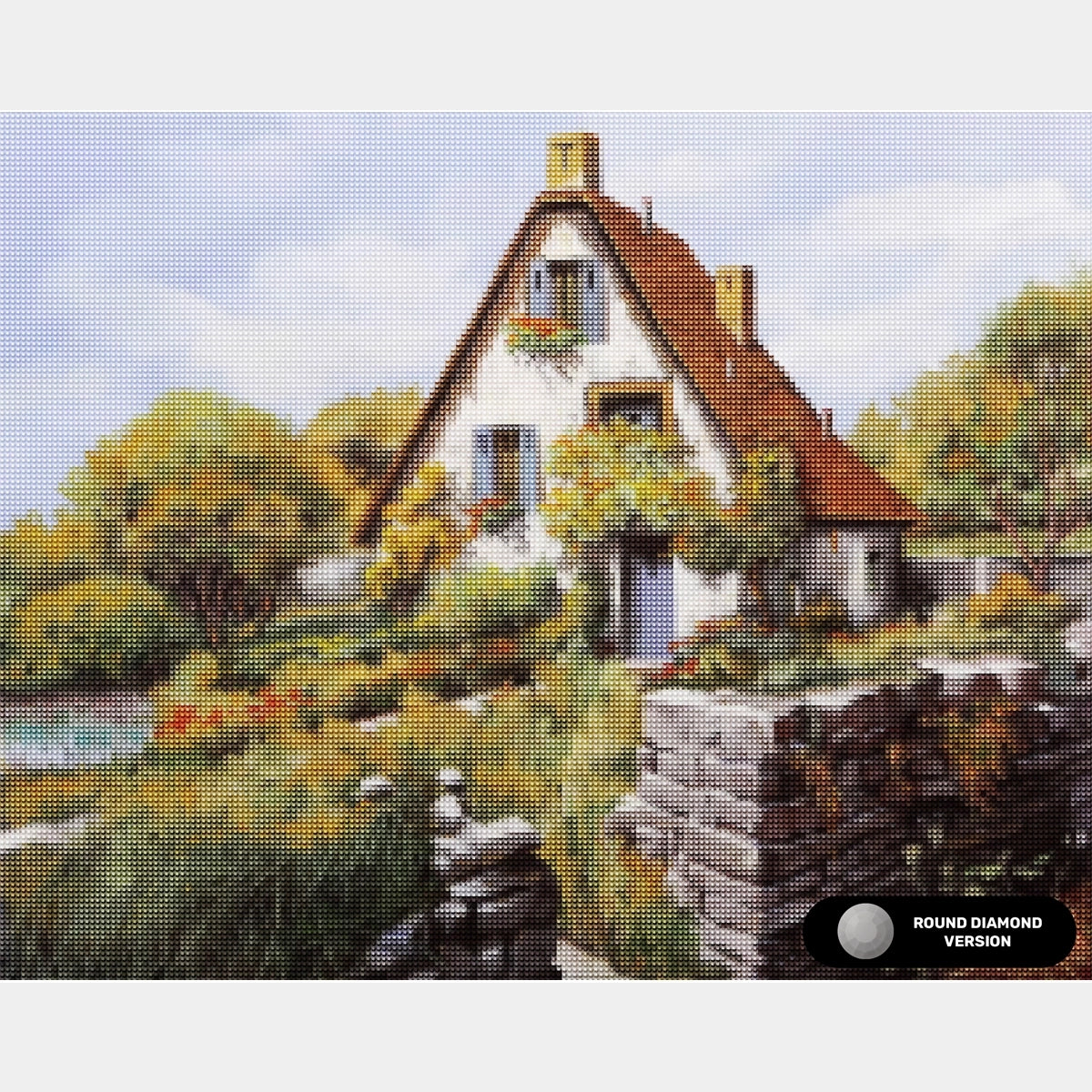 Cabine - Peinture au diamant - Grand