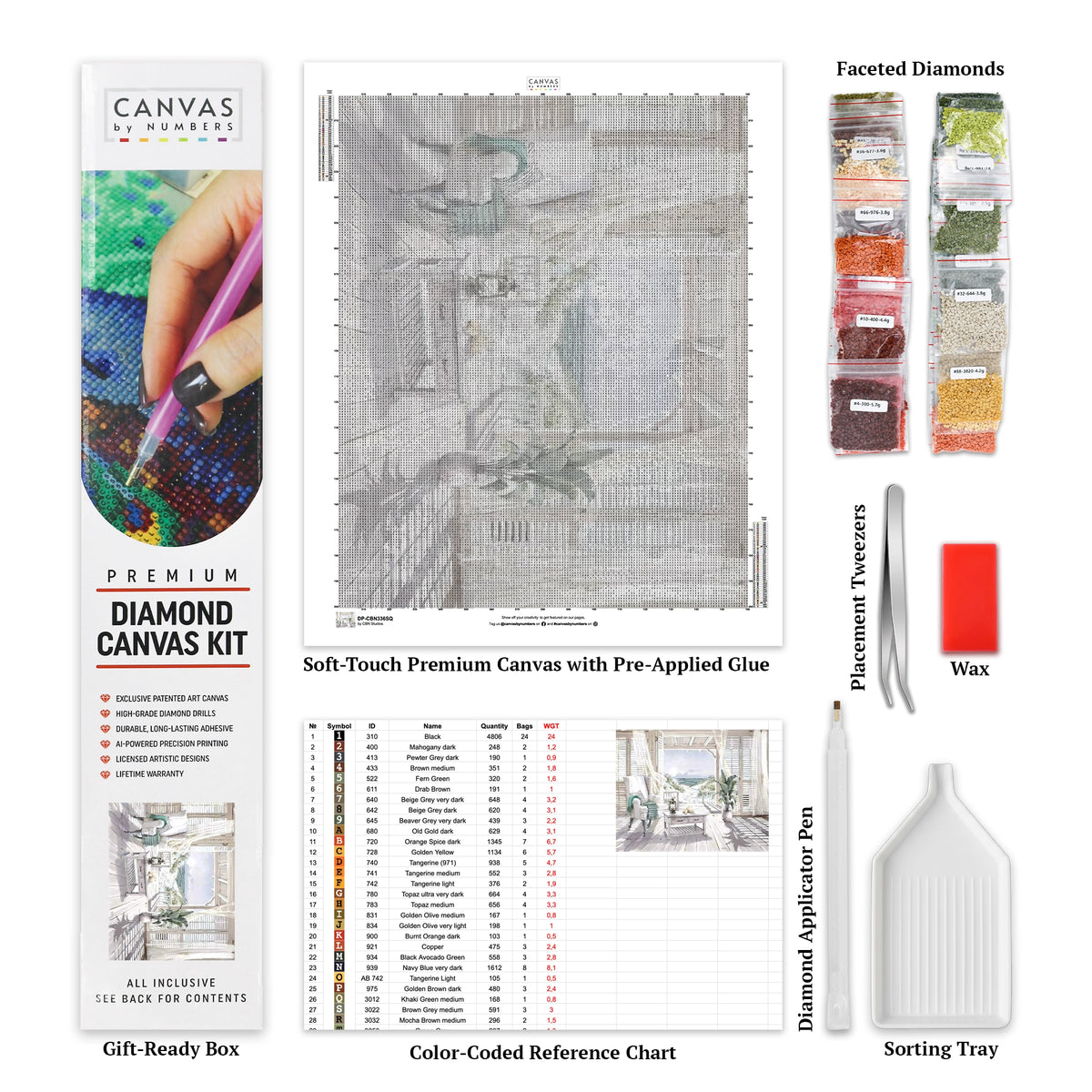 Sea Whispers - Diamond Painting - Large