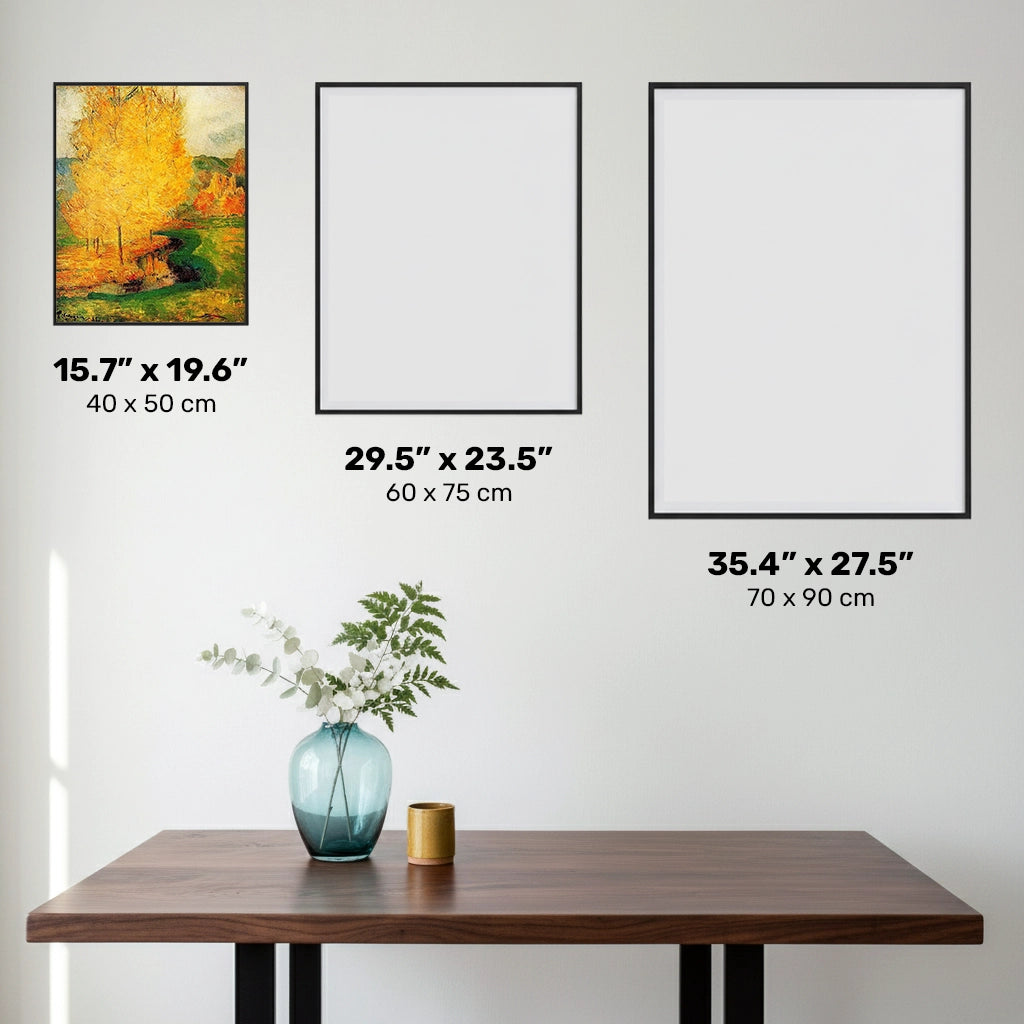 Vid Bäcken, Höst - Diamantmålning - Standardstorlek