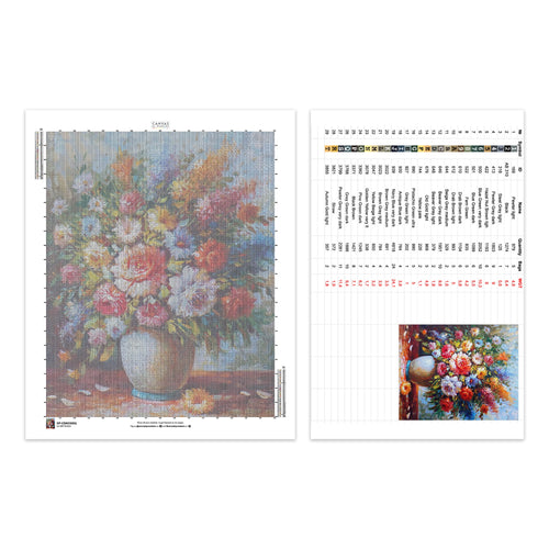 Spring Flowers - Diamond Painting - Large