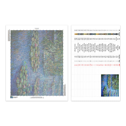 Water Lilies - Diamond Painting - Large