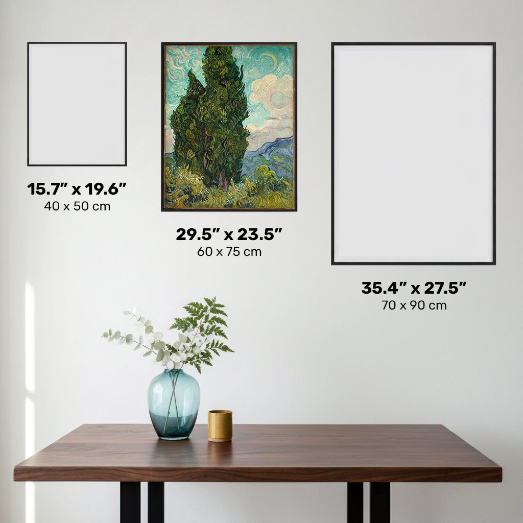 Cypresses - Diamond Painting - Large