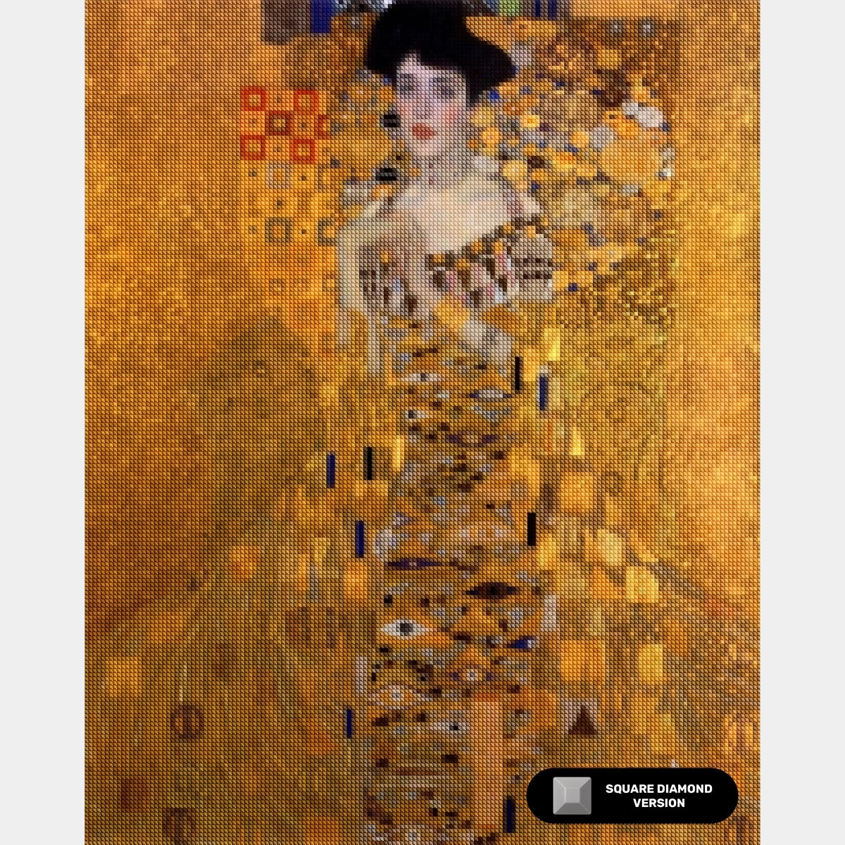 Retrato de la Sra. Adele Bloch-Bauer - Pintura de Diamante - Grande