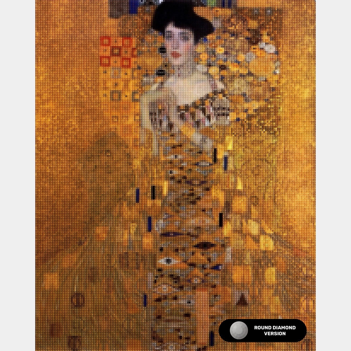 Retrato de la Sra. Adele Bloch-Bauer - Pintura de Diamante - Grande