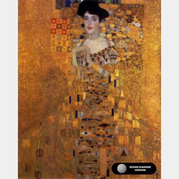 Retrato de la Sra. Adele Bloch-Bauer - Pintura de Diamante - Grande