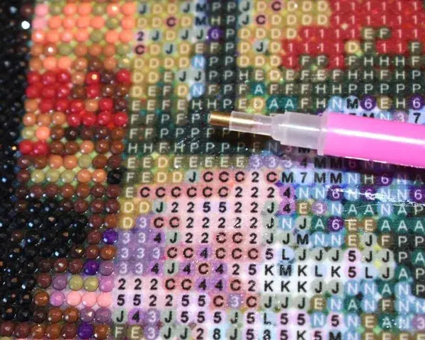 Tall i diamantmaleri - Lerret etter tall Voksen diamantkunstsett