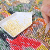 Antibes Afternoon - Diamond Painting-Create your own Pointillist masterpiece with our diamond painting kit inspired by Henri-Edmond Cross. A captivating project that explores the roots of Neo-Impressionism.-Canvas by Numbers