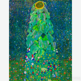 Sunflower - Diamond Painting-Unveil your inner artist with Klimt's Sunflower Diamond Painting Kit. Ideal for all skill levels, this kit combines challenge and beauty in one.-Canvas by Numbers