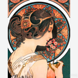 Primrose - Diamond Painting-Experience the allure of Art Nouveau with the 