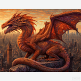 Ancient Guardian - Dragon Diamond Painting-Bring myth to life with the 