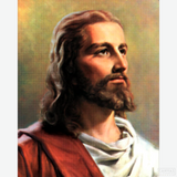 Jesus Portrait - Diamond Painting-Create a touching portrait of Jesus with the 