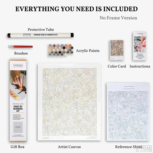 In Remembrance Paint by Numbers Kit – Rolled Canvas