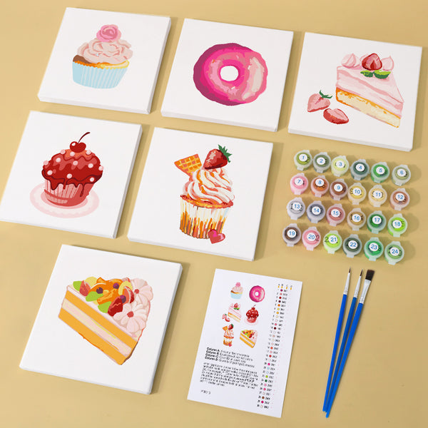 Sweet Moments 2 – Mini Paint by Numbers Set
