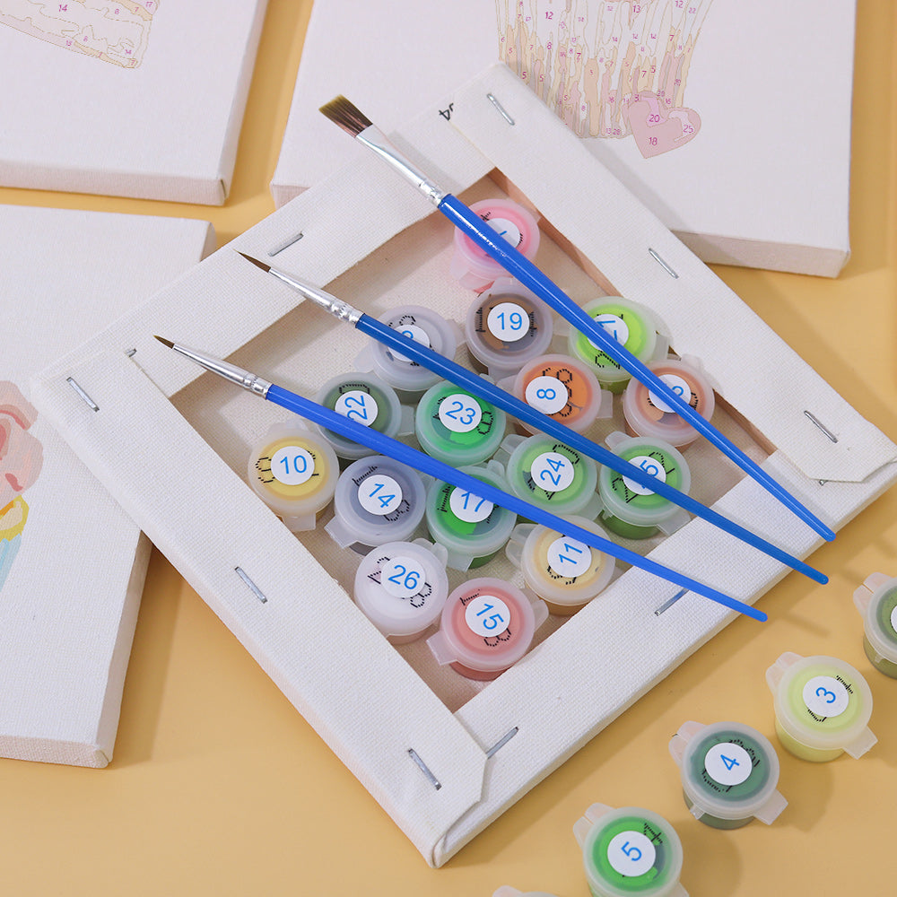 Sweet Moments 2 – Mini Paint by Numbers Set