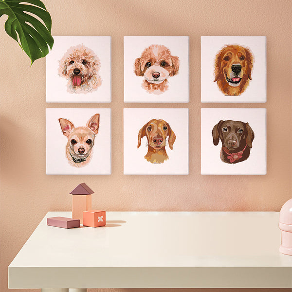 Loyal Companions – Mini Paint by Numbers Set