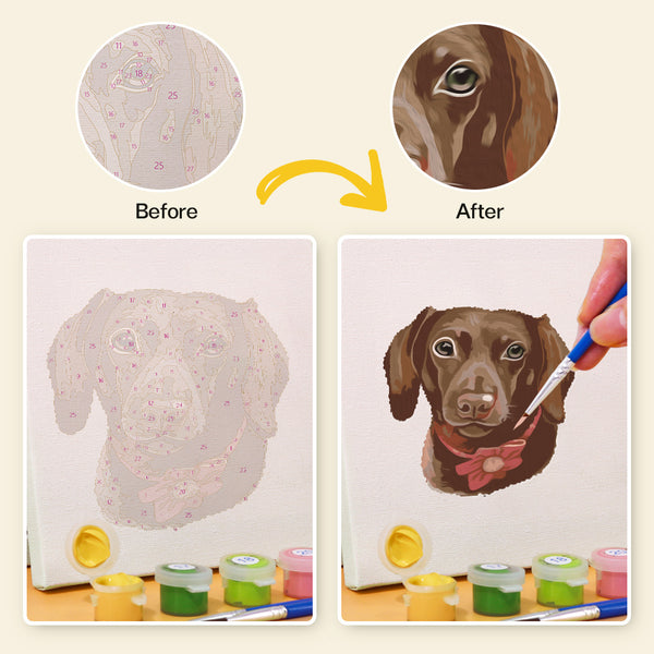 Loyal Companions – Mini Paint by Numbers Set
