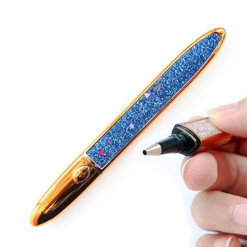 Rhinestone Diamond Painting Drill Pen - Blue Glitter