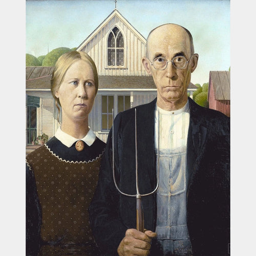 American Gothic - Diamond Painting - Grand format