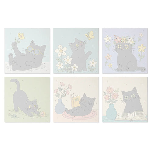 Black Cat Moments mini paint by numbers design 3