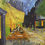 Cafe Terrace at Night - Diamond Painting-Diamond Painting-16