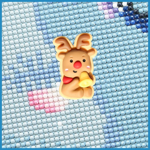 Christmas Diamond Painting Cover Minder - Reindeer