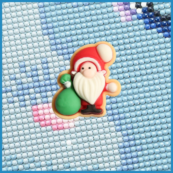 Christmas Diamond Painting Cover Minder - Santa
