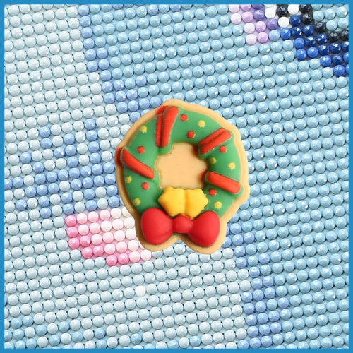 Christmas Diamond Painting Cover Minder - Wreath