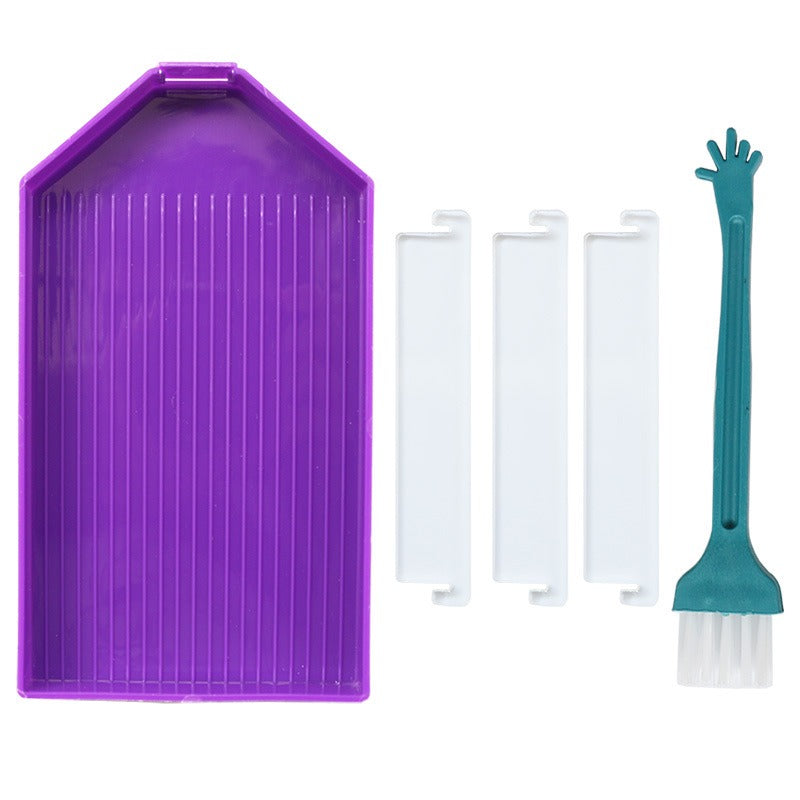 Diamond Painting Tray Set - Purple