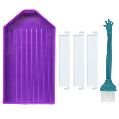 Diamond Painting Tray Set - Purple