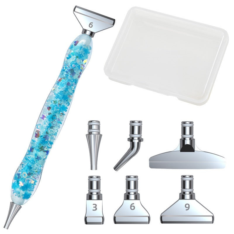 Luminous Diamond Painting Drill Pen - Blue