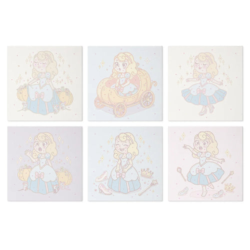 Cinderella Princess mini paint by numbers design 3