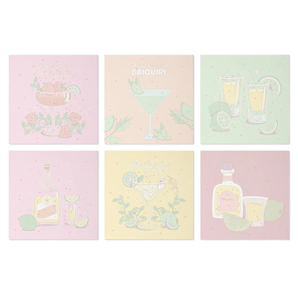 Cocktail Time mini paint by numbers design 3