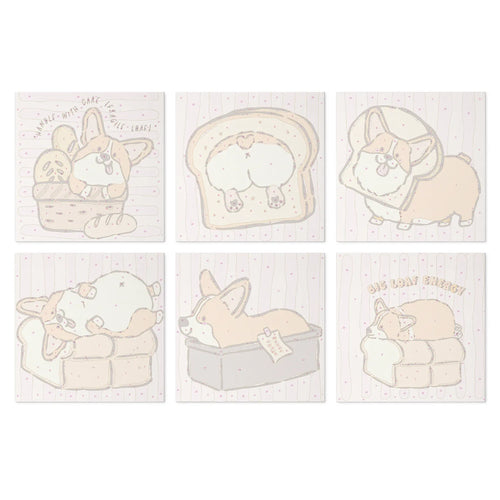 Corgi Loaf mini paint by numbers design 3
