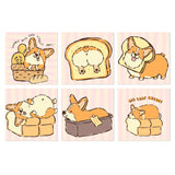 Corgi Loaf mini paint by numbers kit cover