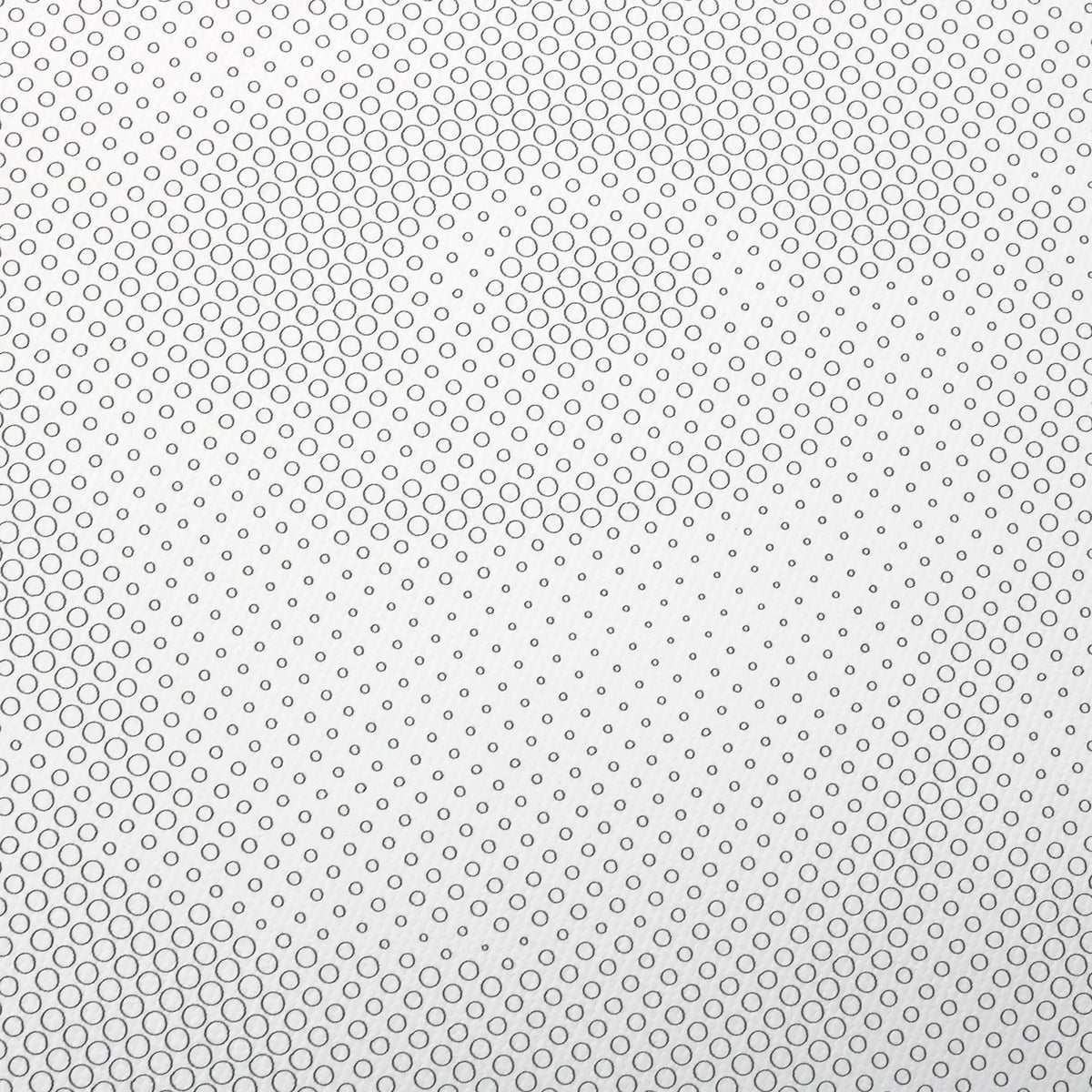Close-up texture of the printed dot pattern on canvas