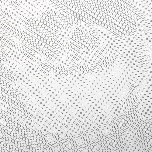 Close-up texture of the printed dot pattern on canvas