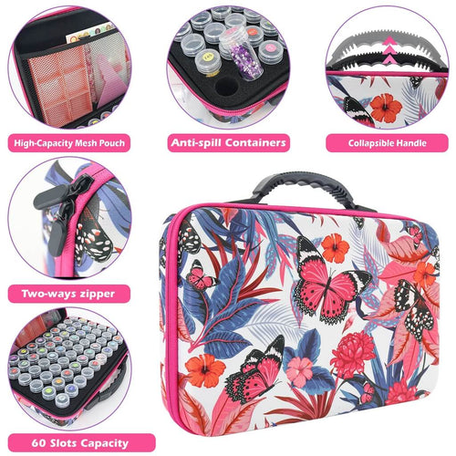 Diamond Painting Storage Set-Accessories-60 slots storage case-Canvas by Numbers US