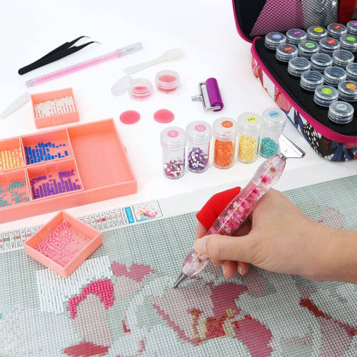 Diamond Painting Storage Set-Accessories-60 slots storage case-Canvas by Numbers US