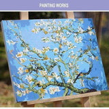 DIY Pine Wood Frame for Paint by Numbers-Accessories-16x20 inches (40x50cm)-Canvas by Numbers US