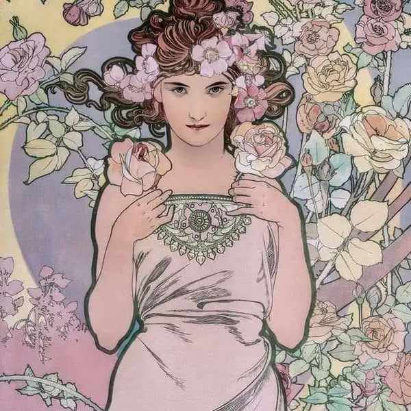 La Rosa (1898) | Alphonse Mucha