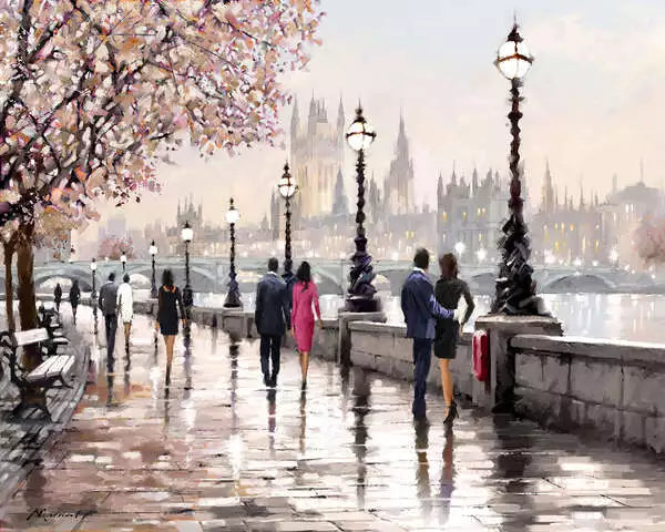 By the river | Richard Macneil